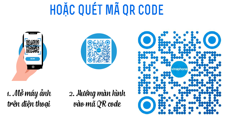 tìm kênh vnpt vinaphone hcm trên zalo bằng qr code