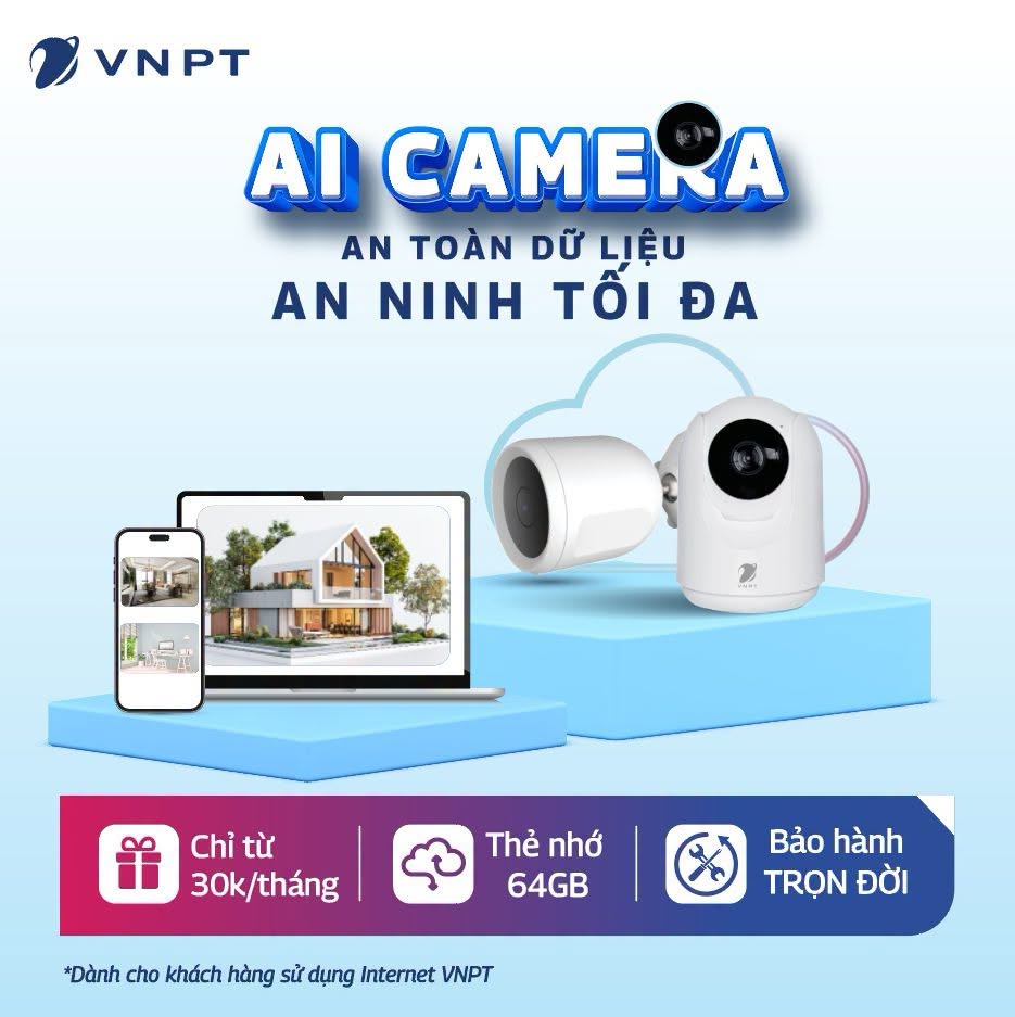 Camera Cloud VNPT Giải Pháp Giám Sát An Toàn, Lưu Trữ Dữ Liệu Trên Cloud