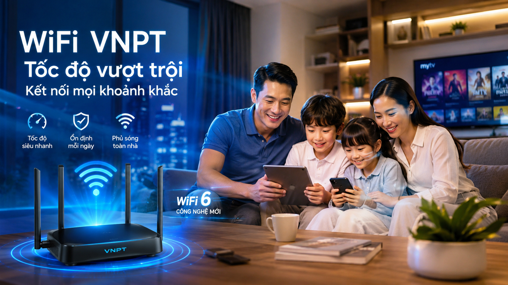 Bảng Giá WiFi VNPT Tháng 05/2026 Mới Nhất: Chỉ Từ 175K/Tháng, Tặng Modem WiFi 6