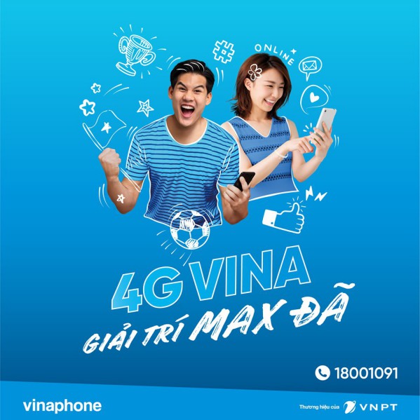 4G Vinaphone Data Bundle, GIẢI TRÍ MAX ĐÃ