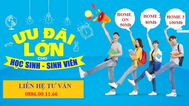 Lắp đặt wifi VNPT cho Sinh Viên, lắp internet VNPT giá rẻ Sinh Viên HCM