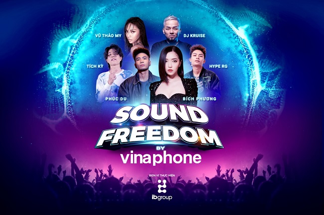 Bùng nổ chuỗi sự kiện âm nhạc Sound Freedom by VinaPhone