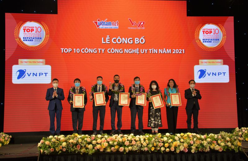 VNPT Đạt Top 2 Doanh Nghiệp Uy Tín Nhất Việt Nam