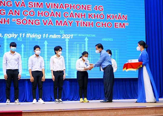 VNPT tiếp sức với Sóng và máy tính cho em, không học sinh nào bị bỏ lại phía sau