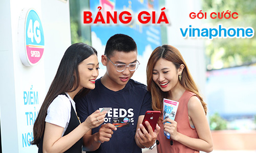 Bảng Giá Các Gói Cước Vinaphone Trả Sau