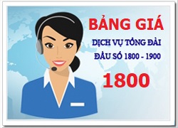 Bảng Giá Dịch Vụ Tổng Đài 1800 VNPT