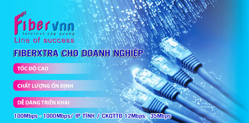 Lắp Internet VNPT Cho Doanh Nghiệp Gói FiberXtra Tốc Độ Cao IP Tĩnh