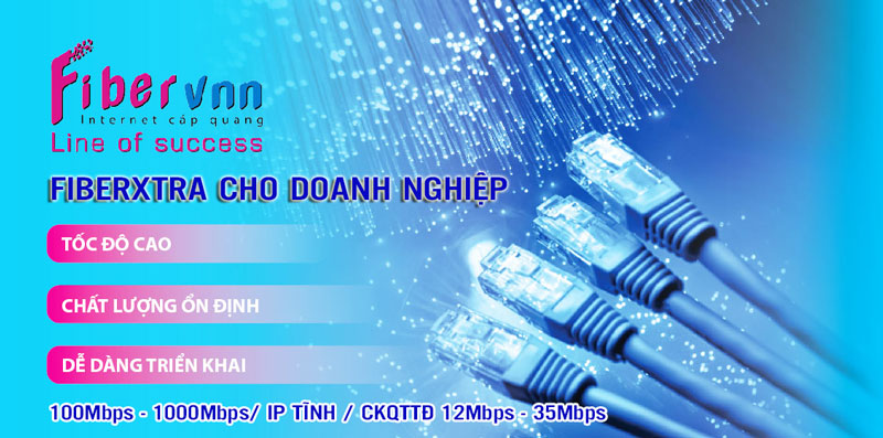 Gói internet cho doanh nghiệp fiberxtra