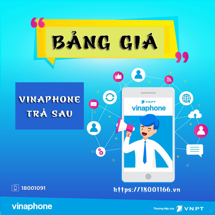 Bảng Giá Các Gói Cước Vinaphone Trả Sau Mới Nhất