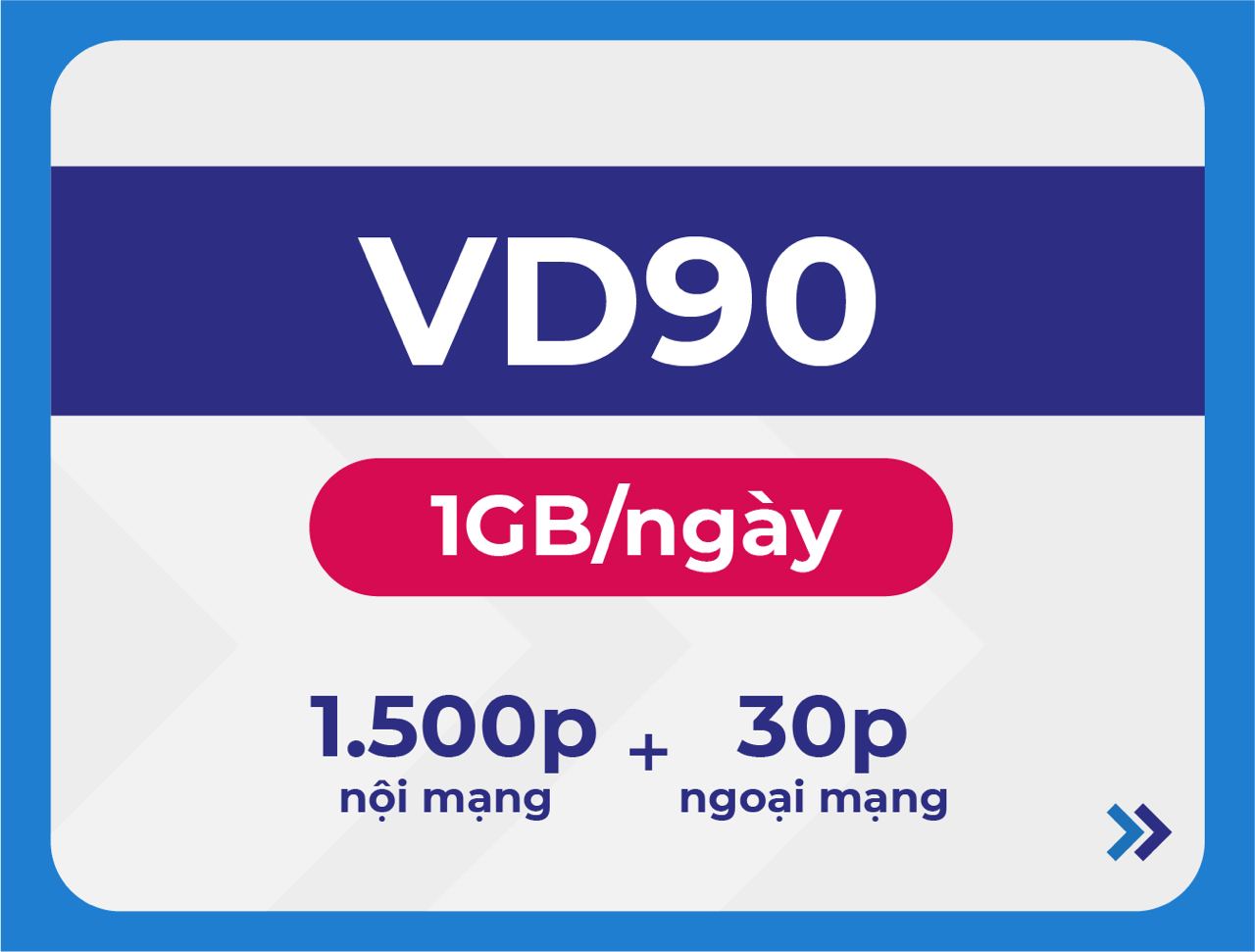 Đăng Ký Mua Sim Kèm Gói VD90 VinaPhone - Nhận Ưu Đãi Cực Khủng