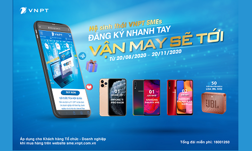 Quà Tặng Cho Doanh Nghiệp Khi Đăng Ký Hệ Sinh Thái VNPT SMEs
