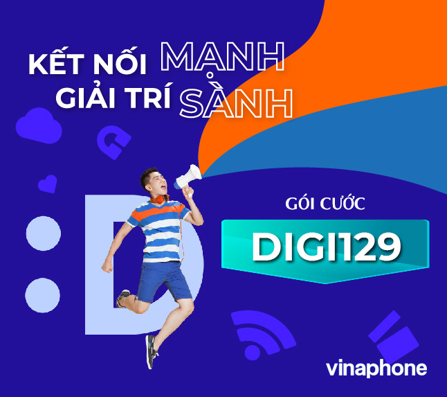 Digi129 Digi249 Gói 4G Vinaphone Tích Hợp Truyền Hình Và Thoại 