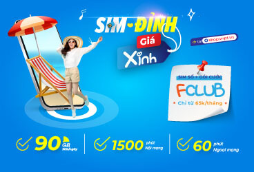 Hướng dẫn đăng ký gói FCLUB Vinaphone với Data 4,5GB/ ngày