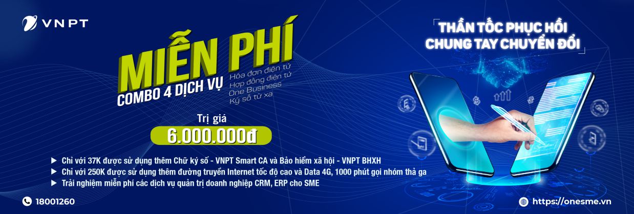 combo 4 dịch vụ CNTT VNPT