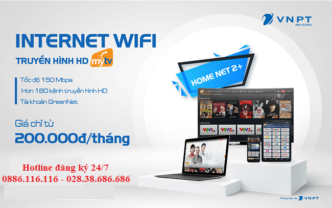 Bảng giá lắp mới INTERNET CÁP QUANG và TRUYỀN HÌNH MYTV của VNPT mới nhất 2023