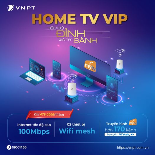 Home TV VIP Internet Truyền Hình VNPT Cam Kết Tốc Độ Quốc Tế