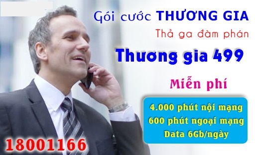 gói cước thương gia 499 Vinaphone