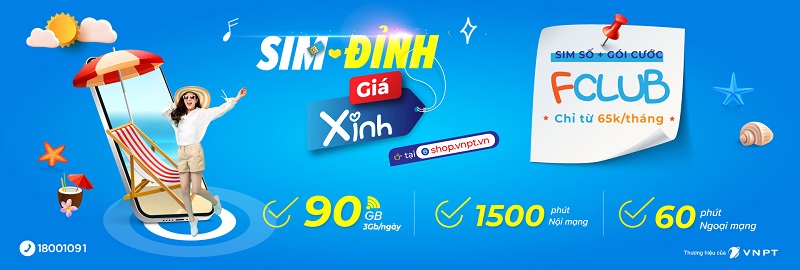 gói vinaphone trả trước fclub