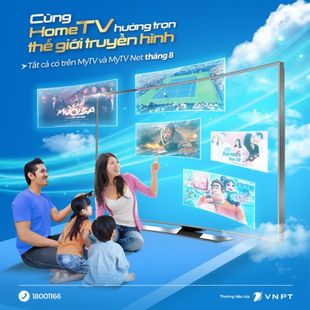 Lắp đặt Internet cáp quang VNPT và combo Internet truyền hình MyTV