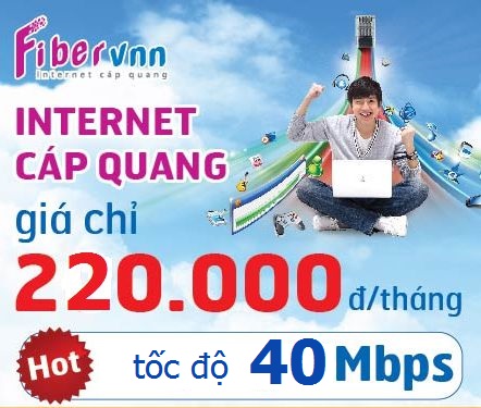 Bảng giá cước Internet cáp quang FiberVNN VNPT 