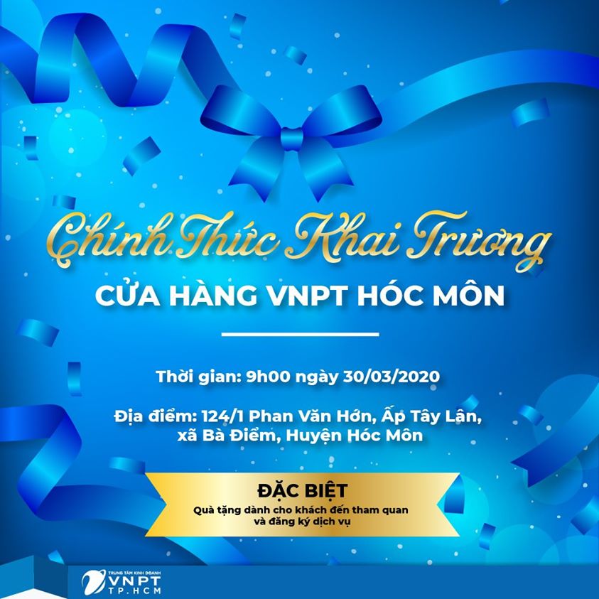 VNPT Khai Trương Điểm Giao Dịch Mới Tại Phan Văn Hớn, Bà Điểm, Hóc Môn