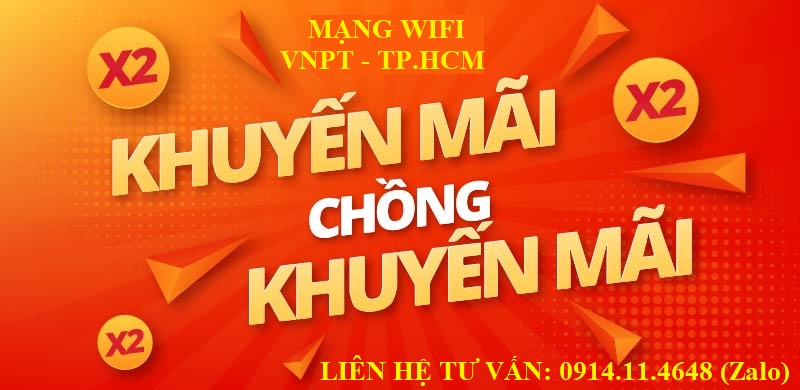 Khuyến Mãi Đăng Ký Lắp Mạng Wifi Tháng 8 - T9/2022- VNPT