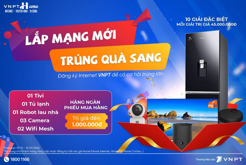 Lắp Internet Home VNPT Cơ Hội Nhận Quà Smart Home Cực Giá Trị 
