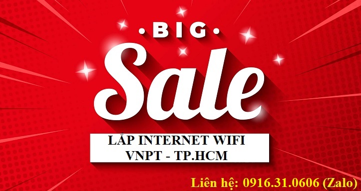 Đăng Ký Lắp Đặt Mạng Wifi Internet Khuyến Mãi Tháng 7 và tháng 8 - VNPT