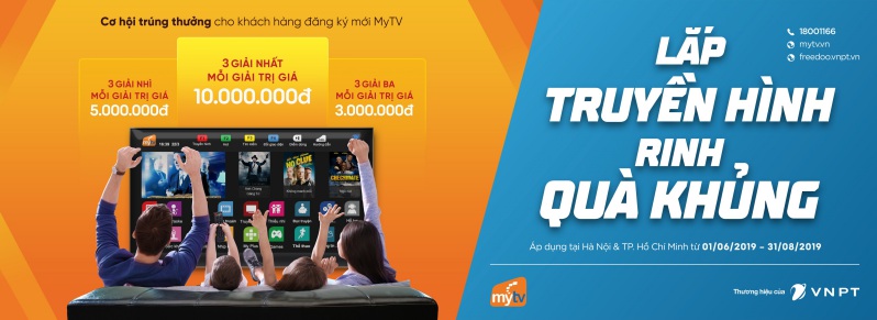 lắp truyền hình mytv, rinh quà khủng từ vnpt