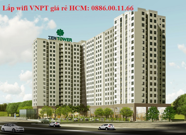 Lắp wifi VNPT chung cư Zen Tower Quận 12, Lắp đặt đăng ký wifi VNPT CC Zen Tower Q12