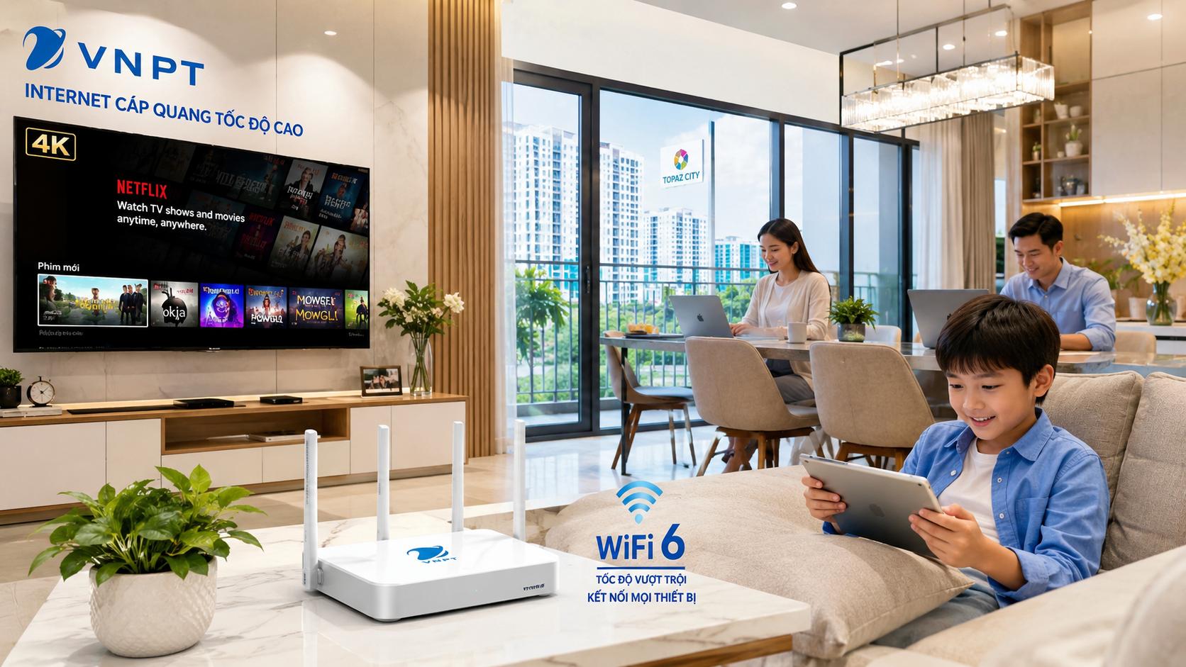 Lắp WiFi VNPT Chung Cư Phú Nhuận