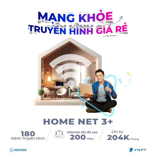 Lắp trọn bộ internet và truyền hình cho gia đình giá ổn định của VNPT