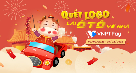 Quét Logo Lái Ô Tô Về Nhà Cùng Ví Điện Tử VNPT Pay
