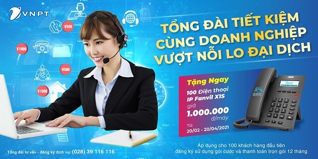 Sip Trunking Cố Định VNPT Cùng Doanh Nghiệp Vượt Nỗi Lo Đại Dịch 