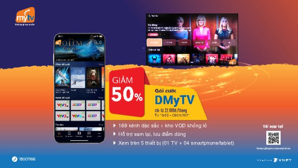 Truyền Hình MyTV OTT VNPT, Sử Dụng Đa Nhà Mạng Giá Cực Rẻ