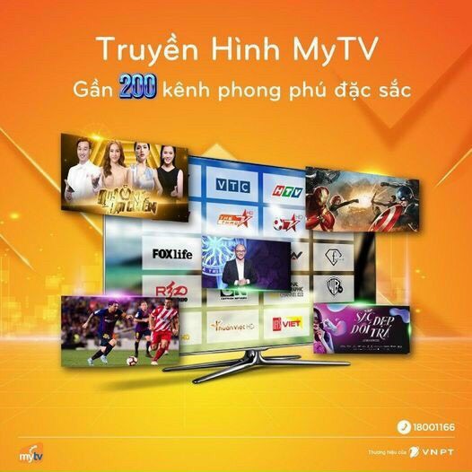 mytv, truyền hình vnpt gần 200 kênh