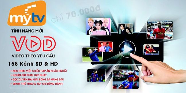 Danh sách kênh truyền hình MyTV VOD VNPT