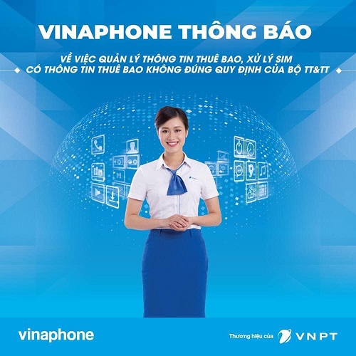 VinaPhone Thông Báo Triển Khai Chuẩn Hóa Thông Tin Thuê Bao