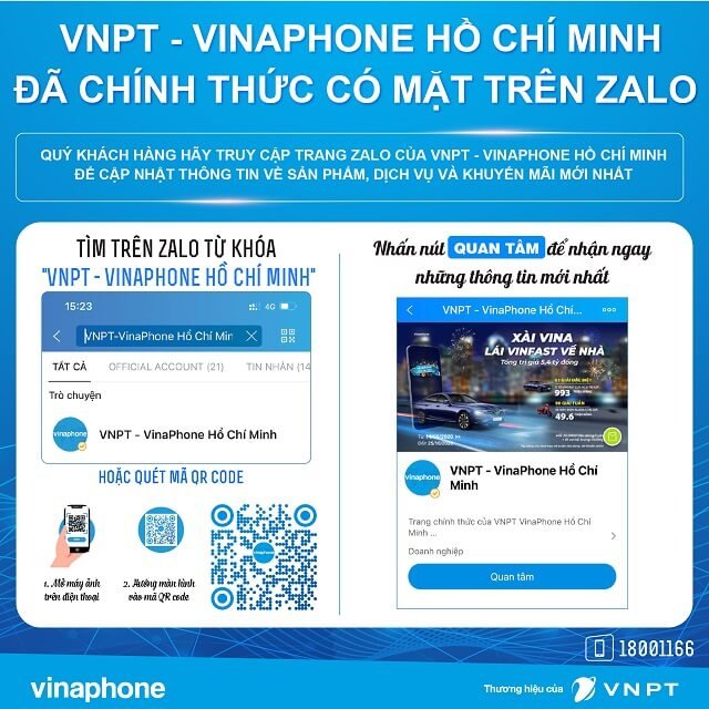 VNPT TPHCM Đã Có Kênh Chăm Sóc Khách Hàng Trên Zalo Từ 10-2020