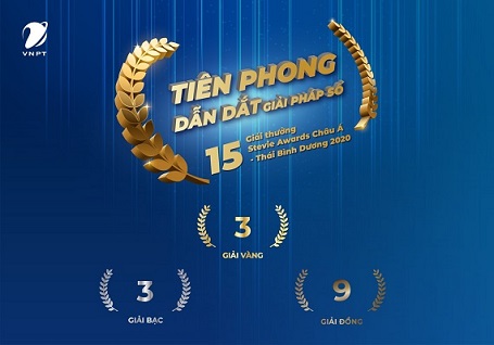 VNPT nhận 15 giải thưởng tại giả Stevie Awards Châu Á - Thái Bình Dương 2020