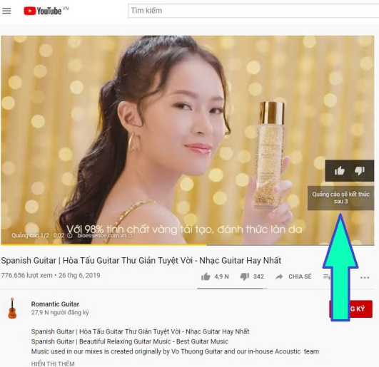 quảng cáo google vnpt video 